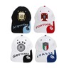 4Pcs World Cup Hat Embroidered Italy Argentina Germany Portugal Hat