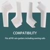 RV Gutter Spouts Directs Rainwater Away from Your RV, Long