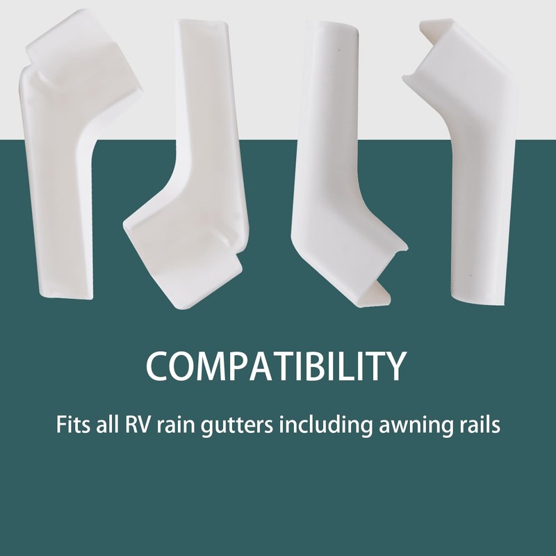 RV Gutter Spouts Directs Rainwater Away from Your RV, Long