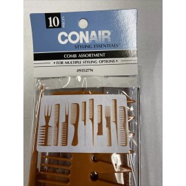 Conair 10 ps. ConAir Styling Essentials Comb Assortment ( 2007 )