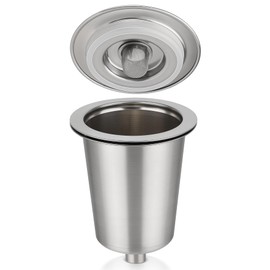 Reusable Stainless Steel Filter Cup for Cuisinart, Compatible with Cuisinart #SS-RFC HomeBarista Reusable Filter Cup, Upgraded Version (1 Pack)