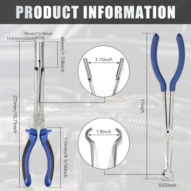 Leriton 2 Pack Spark Plug Wire Removal Tool Spark Plug