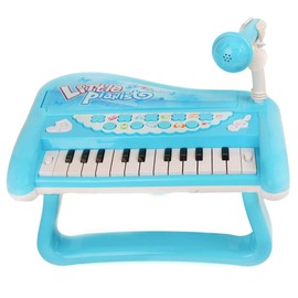 Electronic Piano Keyboard for Kids, Portable Musical Toy with Microphone, Multi-Function Educational Sound Instrument, Perfect Christmas Birthday Gift for Girls