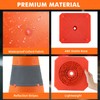 18 Inch 3 Pack Collapsible Traffic Safety Cones, Orange Cones