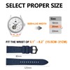 BISONSTRAP FKM Watch Strap, Diving Rubber Strap for Men, Quick