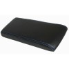 Kar Designers w/Blue Stitch Real Leather Center Console Lid Cover