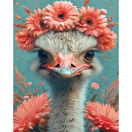 YALKIN Paint by Numbers Adults, Paint by Numbers, DIY Sea Turtle with Brushes and Acrylic Paints, Hand Painted Oil Painting Canvas for Home Decor, Without Frame (40 x 50 cm)