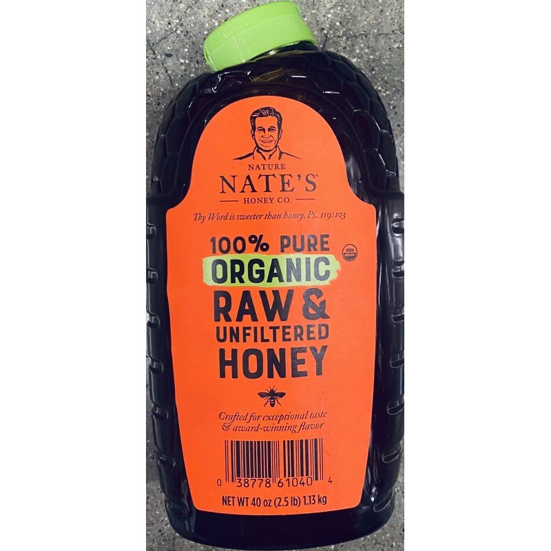 Nature Nate's 2x Nature Nate's 100% Pure Organic Raw &