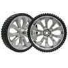 Sutmorly 7 inch Front Wheel Assembly for Most Walk-Behind Mowers,