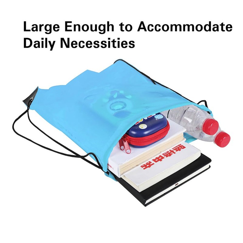 Drawstring Backpack, 30 Pcs Bulk Draw String Bags, Polyester Cinch