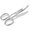 Toenail Scissors with One-Sided Micro Serration, Nail Scissors, Stainless Steel,