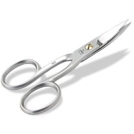 Toenail Scissors with One-Sided Micro Serration, Nail Scissors, Stainless Steel, Manicure, Pedicure Scissors with Slightly Curved Cutting Surface, Extra Sharp for Precise Cutting of Strong Toenails