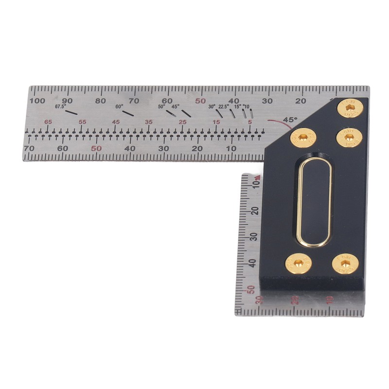L Measurements Ruler Stainless Steel High Accuracy Carpenter Square Framing