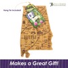 Totally Bamboo Alabama State Destination Bamboo Serving and Cutting Board