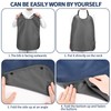 Twistover 1pcs Double Layer Stretchable Adult Bibs with Crumb Catcher