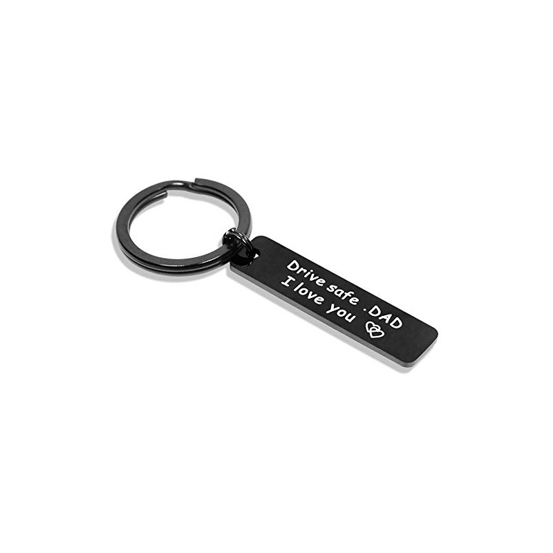 Elechobby Drive Safe Keychain for Dad I Love You keychains