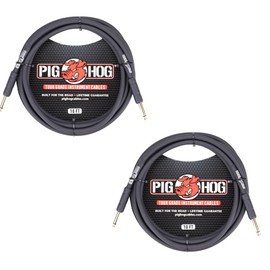 Pig Hog PH10 10' Instrument Cable Dual Pack