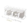 Pearl Metal HC-472 Seasoning Rack, Spice Rack, 3 Stockers, Vertical