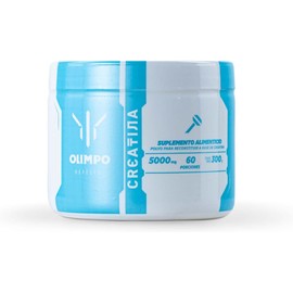 Olimpo Creatina Pura 100% Monohidratada | 300g con 60 Servicios de 5g | Sin Sabor, Fácil de Mezclar | Suplemento Deportivo para Fuerza y Energía | MDN Sports