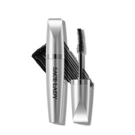 SACE LADY Rímel 36H Máscara de Pestañas, Volumen, Longitud y Rizo, Impermeable Antimanchas, Negro 8g, Cepillo Definidor                               