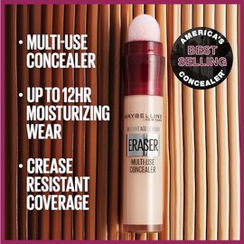 Maybelline New York Instant Age Rewind Eraser Dark Circles Treatment Concealer, Mahogany, 0.2 fl. oz.                                                 