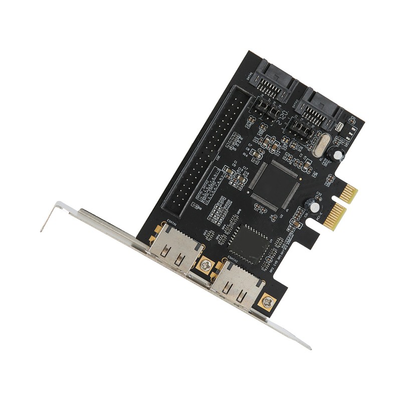 Adapter Card PCIe to SATA ESATA IDE PCB Network Converter
