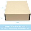Lineco Museum Archival Storage Box, 9.25x11.75x3 in. Drop Front Design.