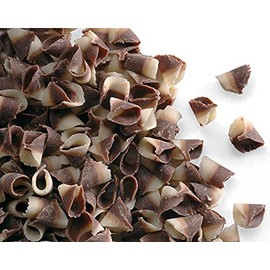 Dobla Milk/White Chocolate Curls 4 Ounce