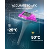 Pool Thermometer Floating Easy Read with Dual Jumbo-Sized Screens, Solar