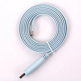 For JUNIPER USB to RS232 Serial to RJ45 CAT5 Console Adapter Cable for Cisco Routers CH340