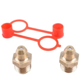 2X Grease Zerk Fitting 743332 For Bobcat T200 643 645 730 731 T140 T180 T190