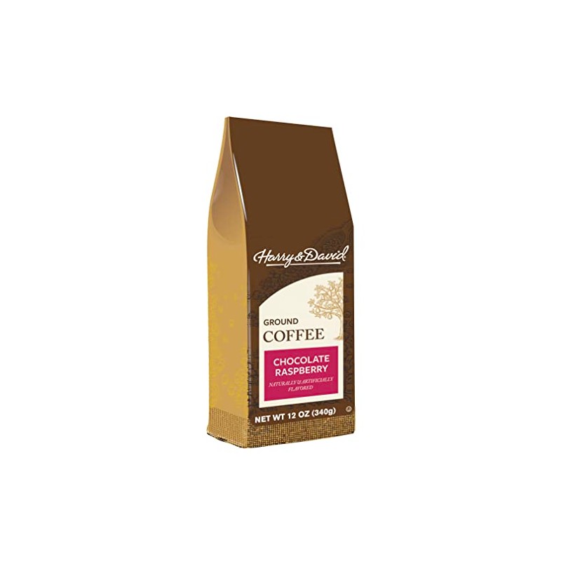 Harry & David Ground Coffee, Chocolate Raspberry, 12 oz bag