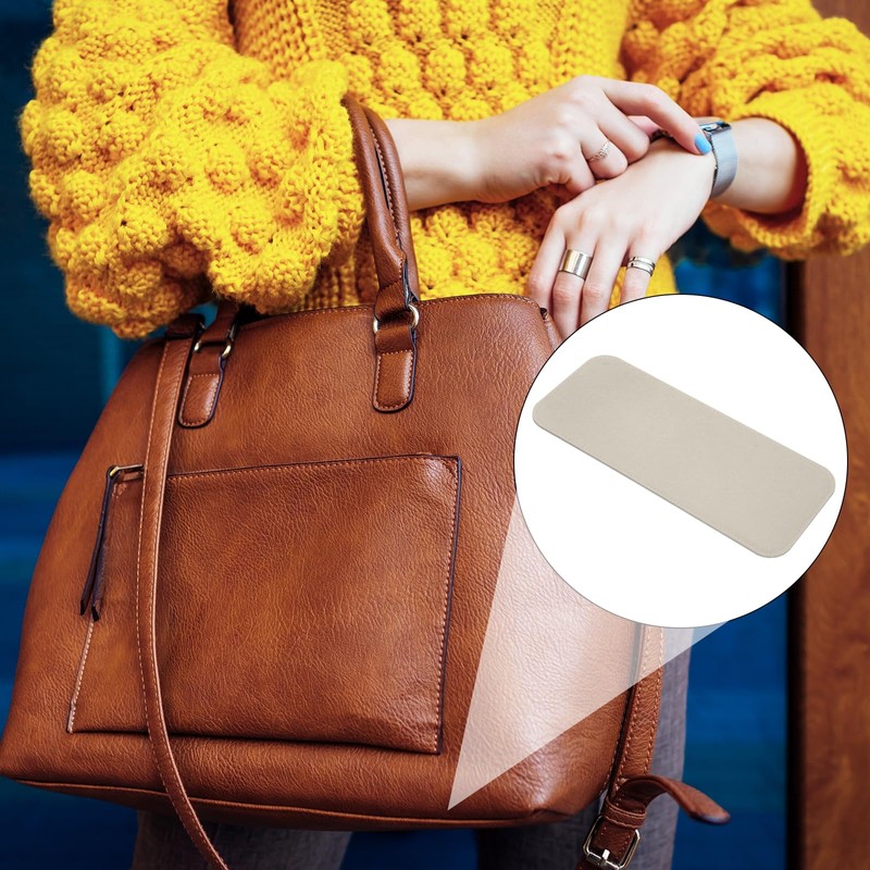 sourcing map 2Pcs Felt Base Shaper, 14.6x6.7 Inch Rectangle Bag