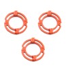 3pcs Shaver Headframe Holder Cover Blade Frame Blade Retaining Ring
