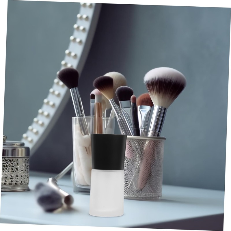 Gatuida 2Pcs Refillable Foundation Bottles Durable Cosmetics Containers with Press