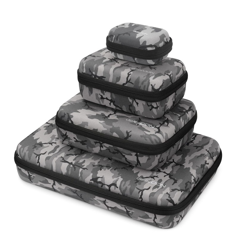deleyCON GoPro Bags, camouflage, S, Travel bag, hard case for