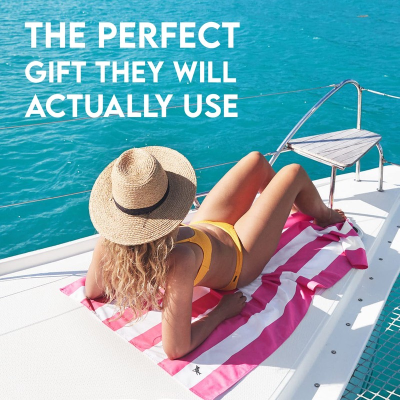 Dock & Bay Beach Towel - Quick Dry, Sand Free