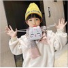 huimei Children's Shoulder Bag, Girl, Cute, Cat Shape, Crossbody Bag,
