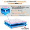 WANANFU Capsule Filling Machine for Size 4 Empty Capsules Vegetarian