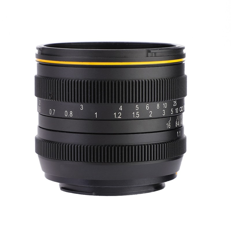 Kamlan 50mm f1.1 APS-C Large Aperture Manual Focus Lens for