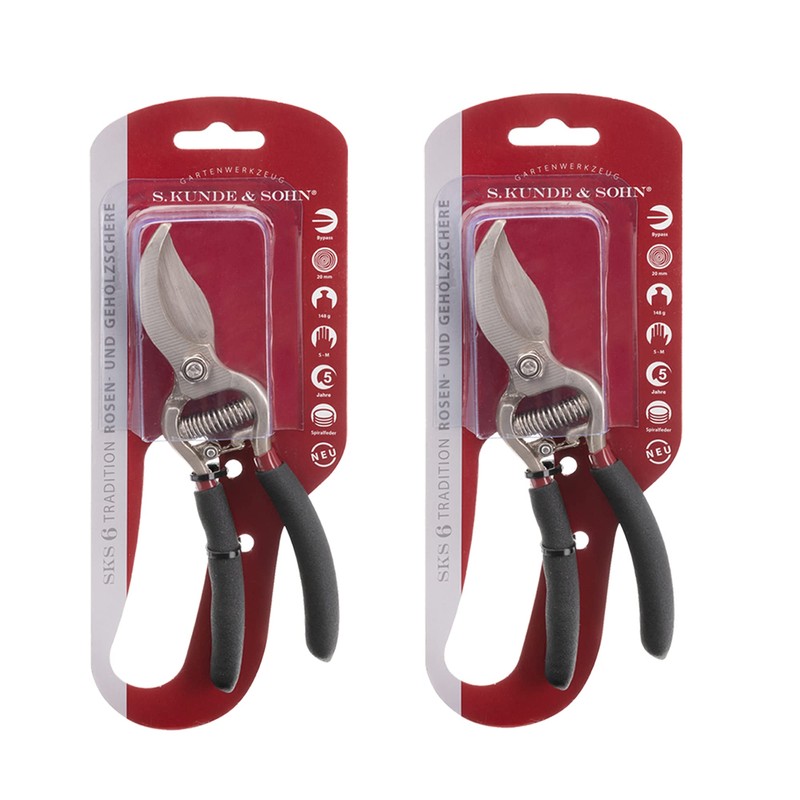 S. Kunde & Sohn Germany The Lightest Forged Secateurs Set