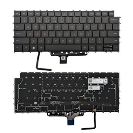 PAEBAI+ Replacement Laptop Keyboard Backlit Compatible with Dell XPS 17 9730, XPS 15 9530, Precision 5480 Backlight US Layout