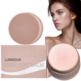 Baked Highlighter Makeup,Highlighter Makeup,All in One Blush and Cream Highlighter,Cream Blush,Makeup for Face Highli/ghters with Sheer Pearl Shimmer Shades,Crea/m Contour,Highlig/hter Powder