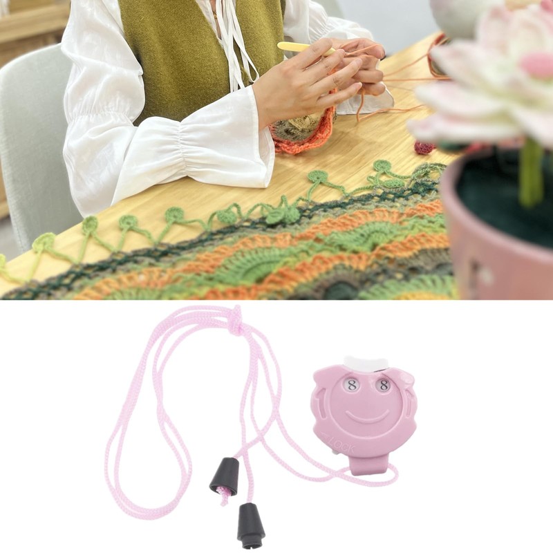 2 Pieces Knitting Counters for Crocheting, Knitting Needle Marking Tool,