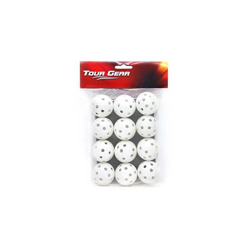 Practice Golf Balls w/Holes - 12 pack