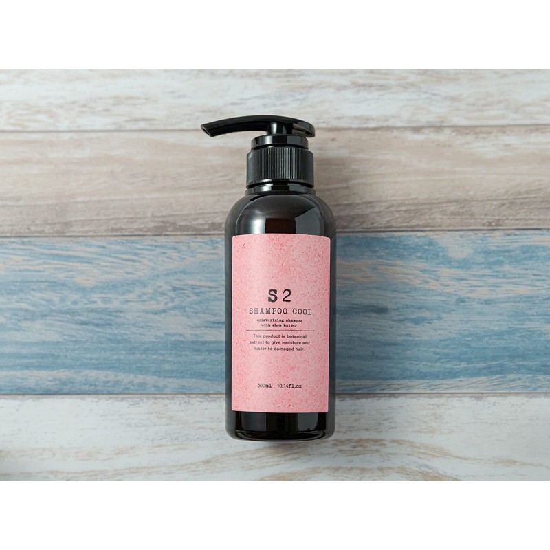 S-2 Shampoo High Moisturizing Amino Acid Shampoo with Shea Butter,