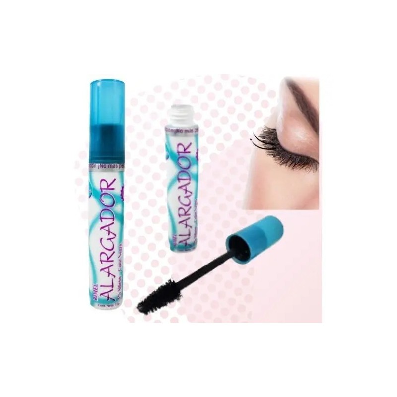 Máscara De Pestañas Negra Karibe Rimel Alargador 15g