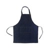 QWORK Lightweight Denim Work Apron With Pockets, 2 Pack Adjustable