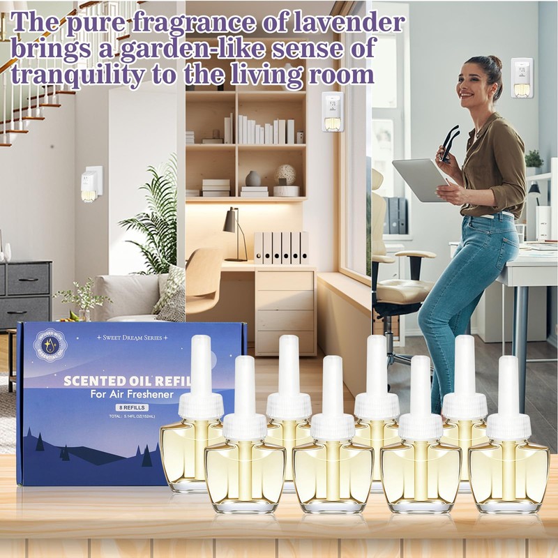 Plug In Air Freshener Refills for Home, 8 Count 5.28