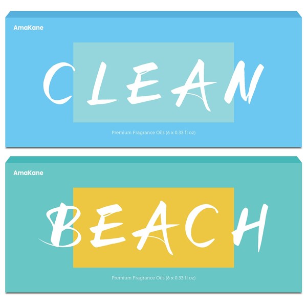 AmaKane Clean & Beach Fragrance Oils, AmaKane Fragrance Oil for